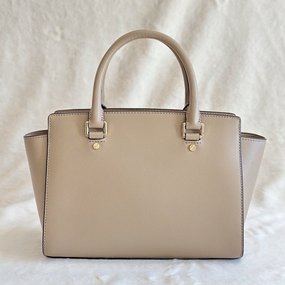 Michael Kors Selma Truffle Top Handle Satchel - Picture 7 of 16